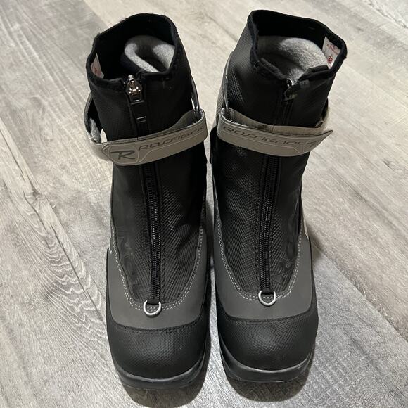 Rossignol BC7 Nordic Cross Country Ski Boots Black Thermo Adjustable Fit Cockpit - Picture 2 of 7